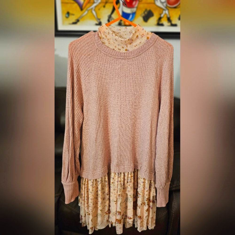 Free People sweater dress sz S